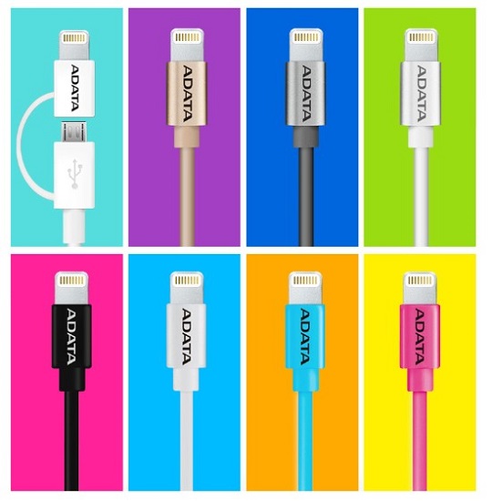 ADATA Sync - Charge Lightning Cables